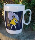 Morton Salt Mug - Promotional or Advertising Item - 1968