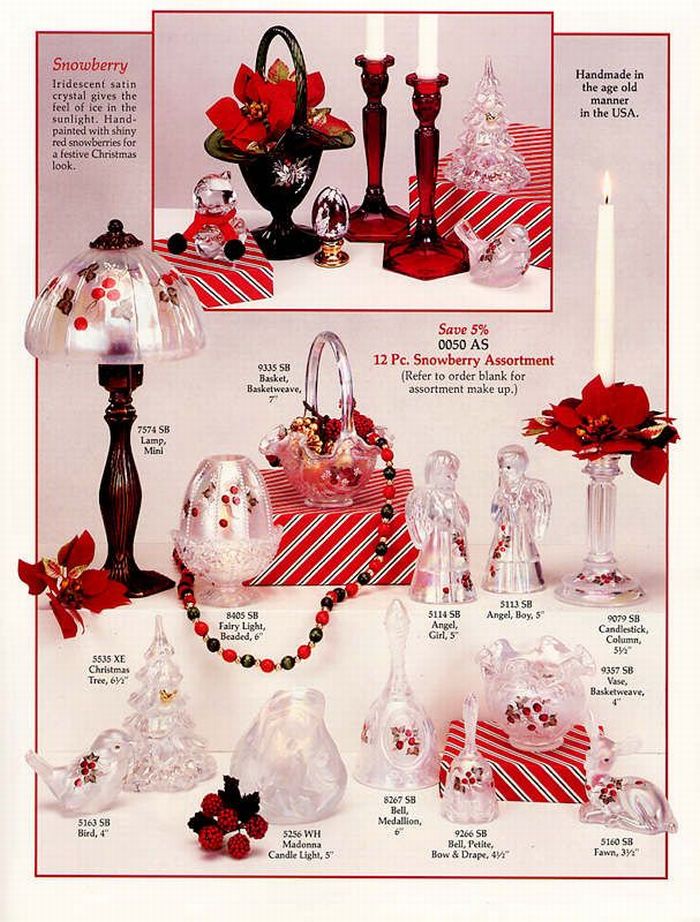 1992 Christmas Page 3 - Iridescent Satin Crystal