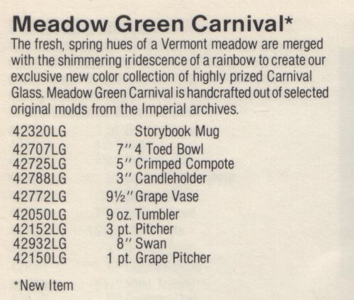 Imperial Meadow Green Carnival