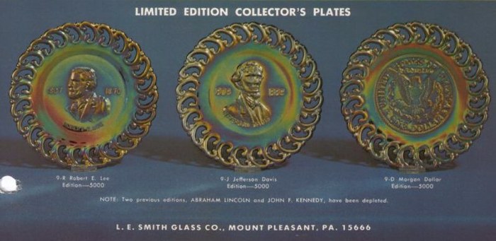 1972 Carnival Collector Plates