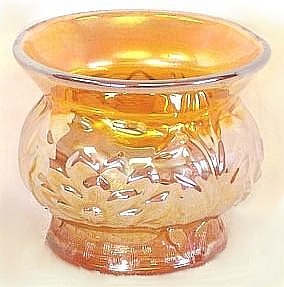 Fenton WATERLILY & CATTAILS Spittoon.$2900. at the Seeck Auction for HOACGA Conv. 2005.