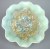 Aqua Opal ROSE SHOW Bowl