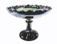 Large PLAIN compote in Dark Radium