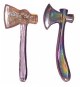 HATCHETS IN MARIGOLD AND PURPLE CARNIVAL