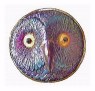 HORNED OWL BUTTON