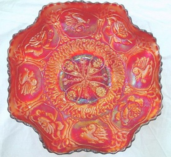 Perfection in Red!  Dragon & Lotus 