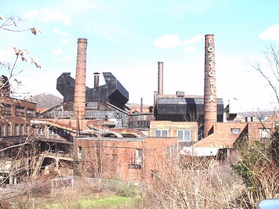 Different view of west end of Fostoria