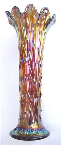 Standard 12 in. amethyst TREE TRUNK vase