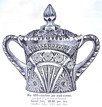 No. 410 Cracker Jar from 1909 Imperial Factory Catalog