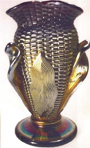 CORN HUSK Vase (with a flare)