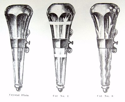 Car Vases seen in THE COMPLETE BOOK ON McKEE