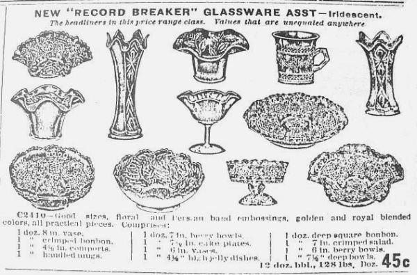 April 1913 Butler Bros. Ad showing the Mug for the first time