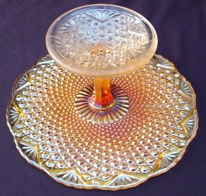 PINEAPPLE & FAN Flat Server-9.25 in. wide.