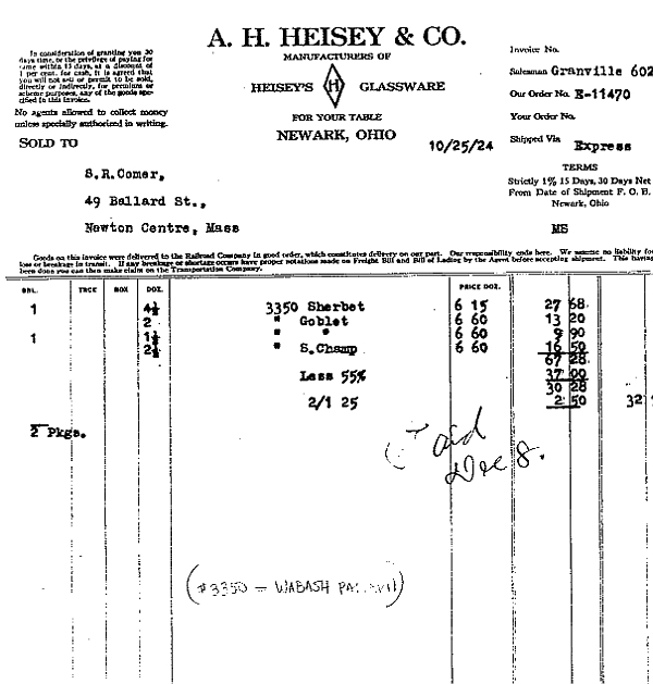 Heisey Invoice 02