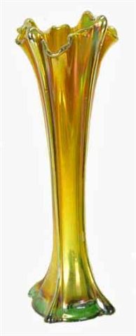 HOWARD FURNITURE Advertising Vase - 11.5 in. tall.