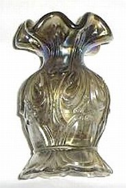 ROCOCO Vase in Smoke-4.5 in. tall