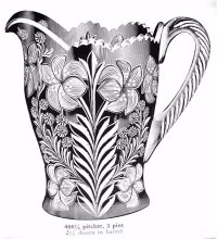 TIGER LILY Pitcher as seen in Imperial Catalog #104A.
