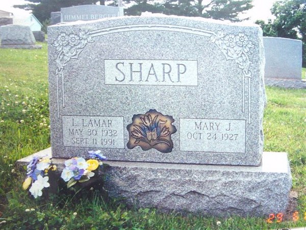 BUTTERFLY & TULIP forever enshrined in Memory of Lamar Sharp