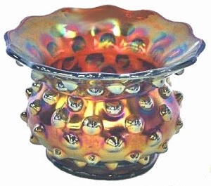 Millersburg HOBNAIL Spittoon-Amethyst