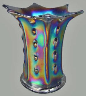 A Squat TARGET Vase in Purple