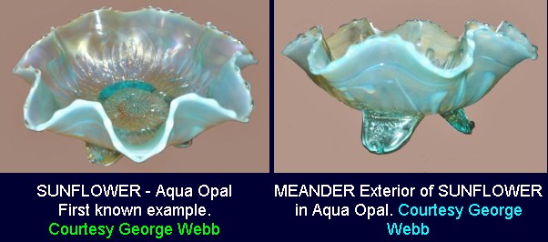 Sunflower in Aqua Opal