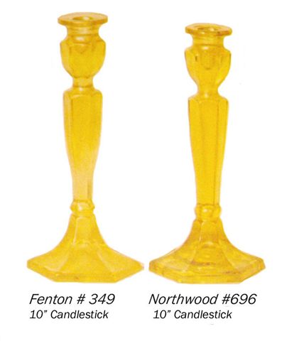 This diagram shows the differences in the two Candlesticks.