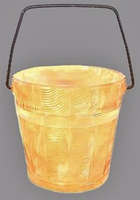 Miniature BUCKET with bail