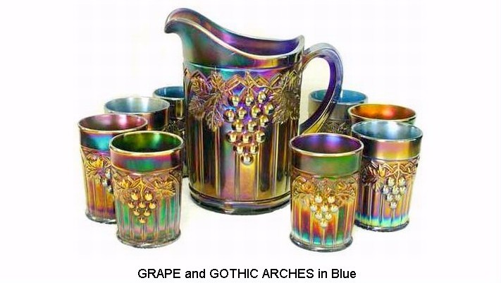 GRAPE & GOTHIC ARCHES in blue