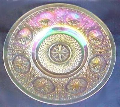 9.5 in. Clambroth STAR MEDALLION Plate