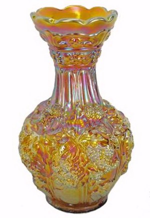 LOGANBERRY in Amber. A Purple example brought $1600-Sept.'07 Richards Auction.