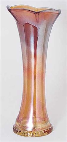 Diamond OPTIC Vase in Marigold.