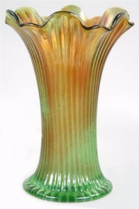 FINE RIB in Green - 7.5 in. tall.This is called Alaskan Finish.