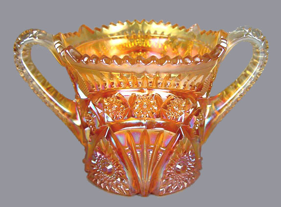 Only known Marigold FORKS Jar. Remmen Auction - 6-07.