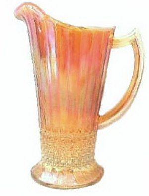FLUTE and CANE MIlk Pitcher in Marigold