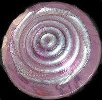 CONCENTRIC CIRCLES Hatpin - Purple