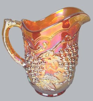 Imperial GRAPE Water Pitcher in Amber.