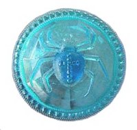 SPIDER-1.5 in. diam.-Also known in Mgld., amber and ice green.