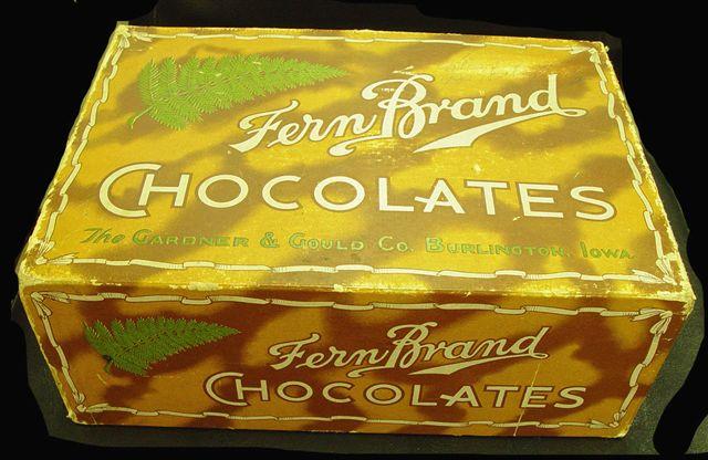 FERN BRAND CHOC. Box. $2.