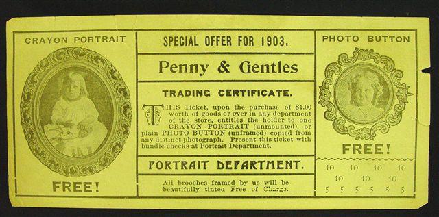 PENNEY & GENTLES. One Bowl known. $5