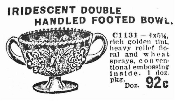 FLORAL & WHEAT seen in April 1913 Butler Bros. Catalog 