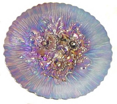 POPPY SHOW Plate in Blue