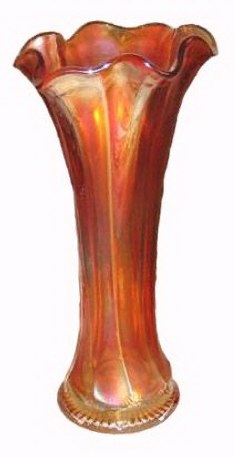 N. FLUTE, 12.5 in. tall x 4.25 in. base.-Mgld