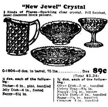 NEW JEWEL-Apr.1931 Butler Bros. Catalog.