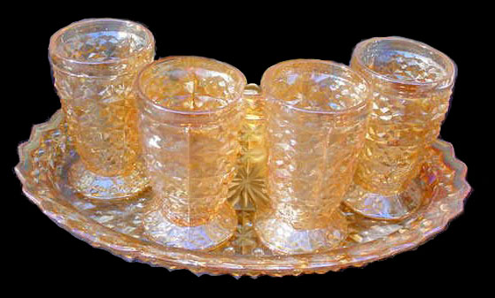STUDS Tumblers on matching serving tray.