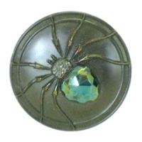 Green KING SPIDER-nearly 2 inches across. $800. Seeck Oct. '06 sale!.