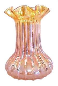 RIB & PANEL Vase - 8 in. tall.