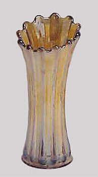 9 in. Amber CORINTH Vase