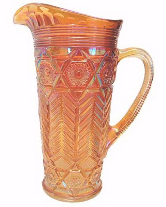 INVERTED FEATHER Tankard-$4250.-Seeck Auction-7-10.