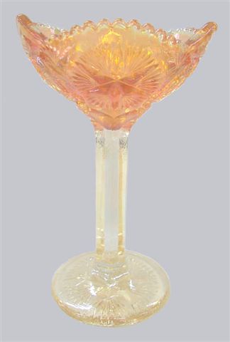 OHIO STAR Tall Jelly Compote, 10 in. high. Courtesy Dolores Wagner.