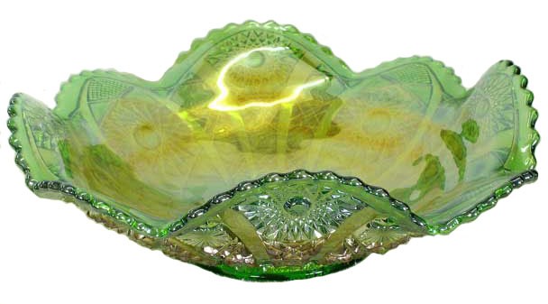 OCTAGON 10.5 in. Sq. Bowl-Helios, Courtesy Seeck Auctions.